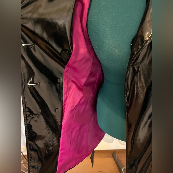 Via Spiga Black Rain Jacket - Picture 5 of 6